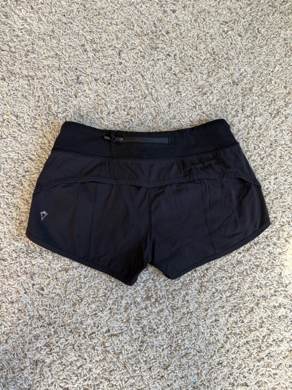 Ivivva Lululemon Girls Size 12 Black Running - Picture 2 of 6